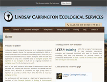 Tablet Screenshot of ecological-services.co.uk